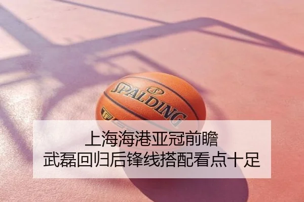 上海海港亚冠前瞻 武磊回归后锋线搭配看点十足